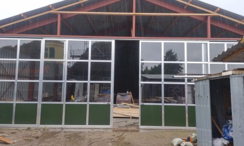 Oude schuur met nieuwe aanbouw mogen renoveren te Groot Ammers